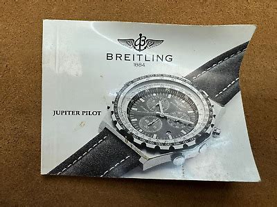 breitling jupiter pilot instruction manual|Breitling jupiter pilot acier.